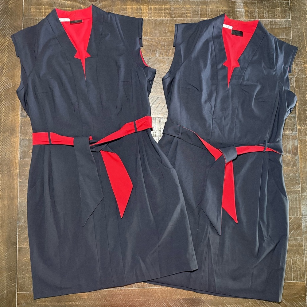 2 CĀLM Collected Crew à la Mode Navy Yachtie Yacht Crew Unirform Boat Dress 12